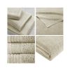 100% Cotton Quick Dry 12 Piece Bath Towel Set